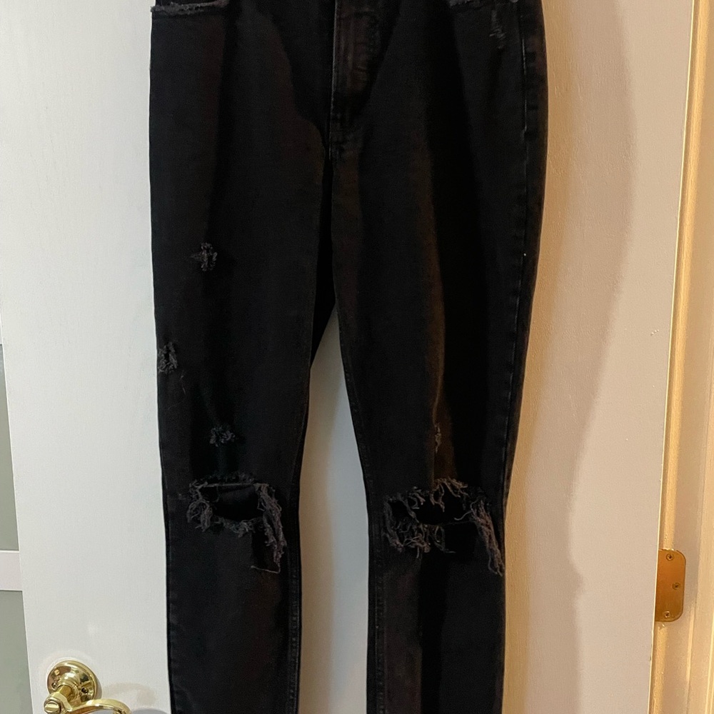 Abercrombie & Fitch Black High Rise Jeans